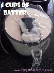 Homemade pancakes