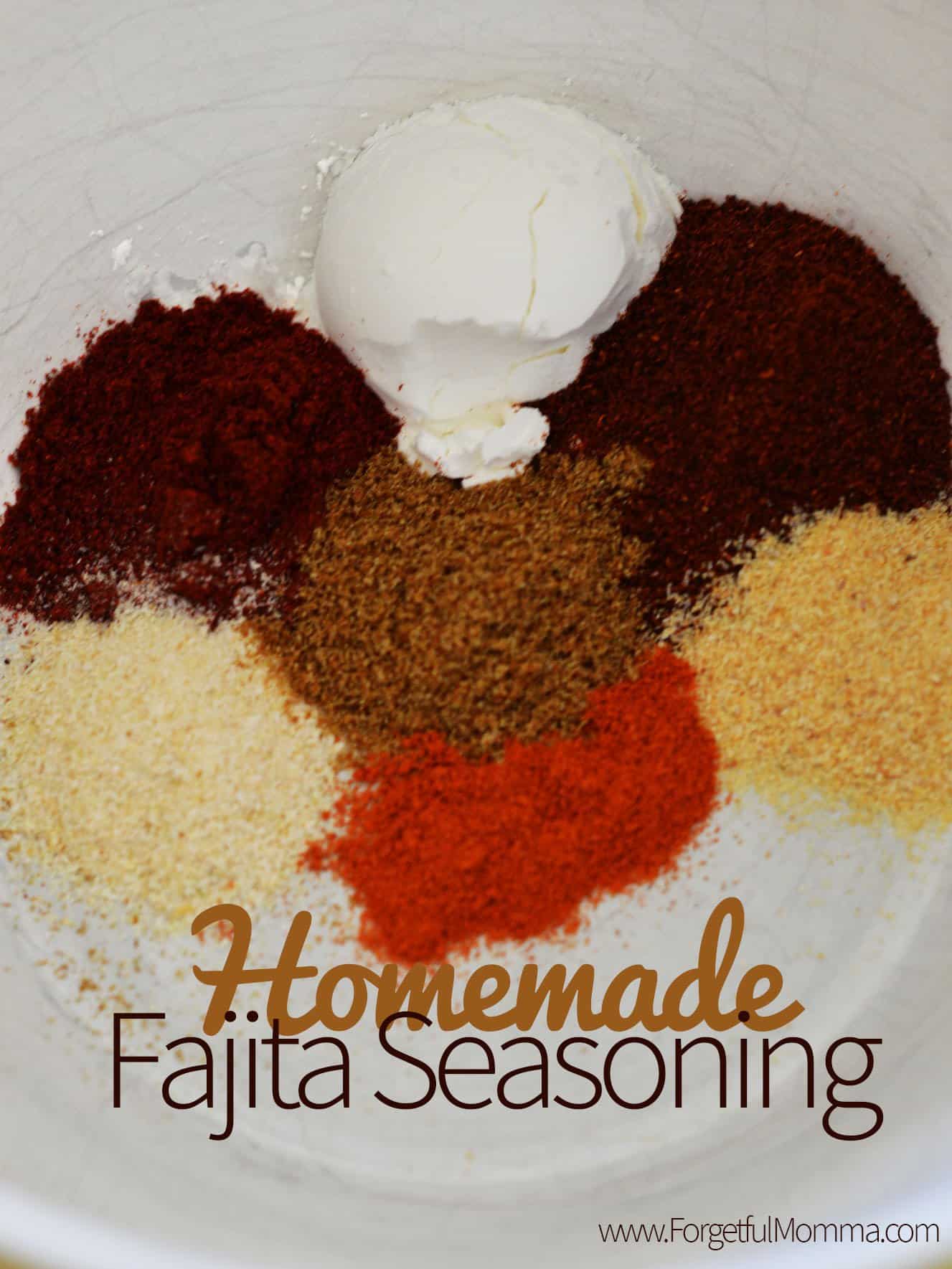Homemade Fajita Seasoning - Forgetful Momma