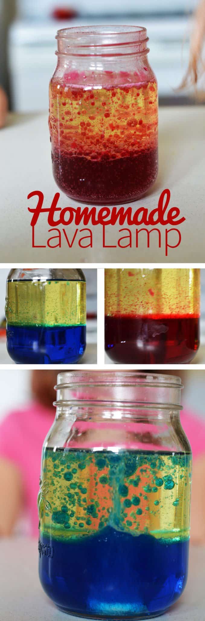 Homemade Lava Lamp for your Kids - Forgetful Momma
