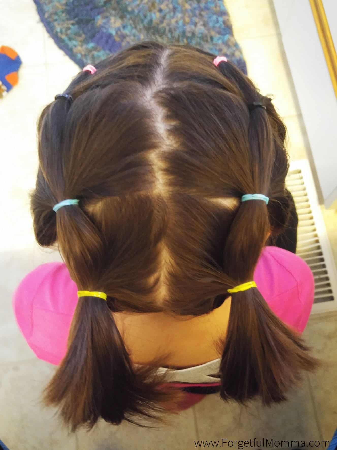 Little Girls Hair Styles - Roped