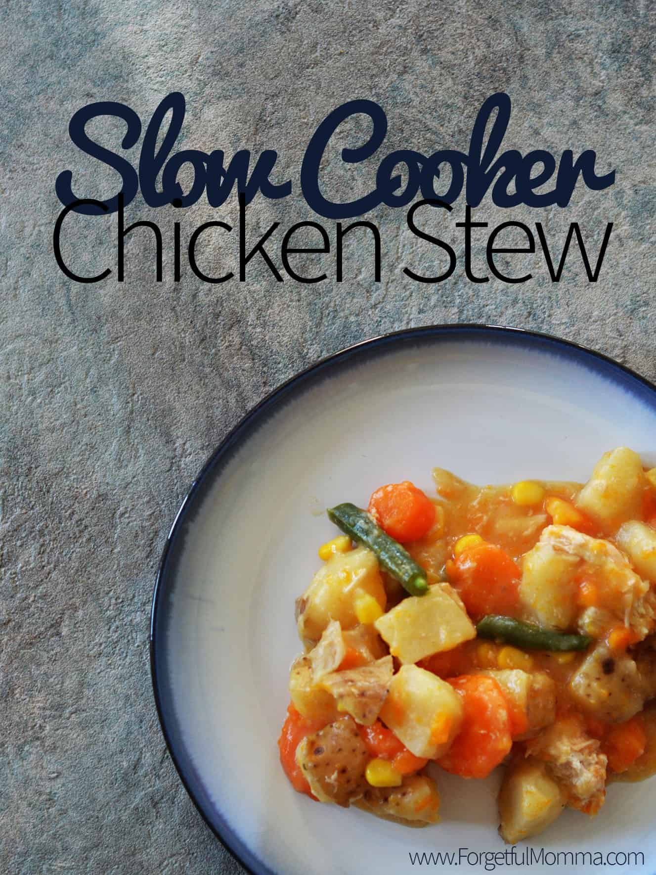 Slow Cooker Chicken Stew