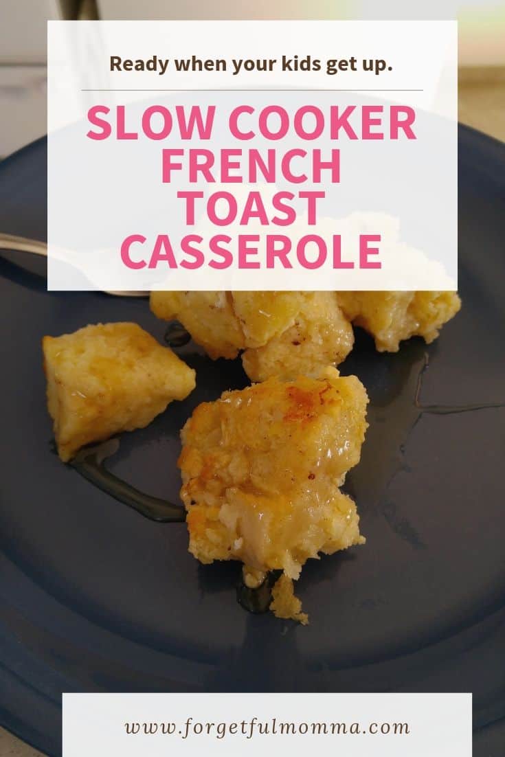 Slow cooker french toast casserole