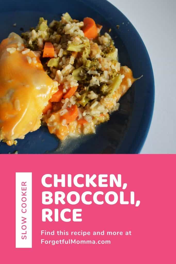 Slow Cooker Chicken, Broccoli, and Rice