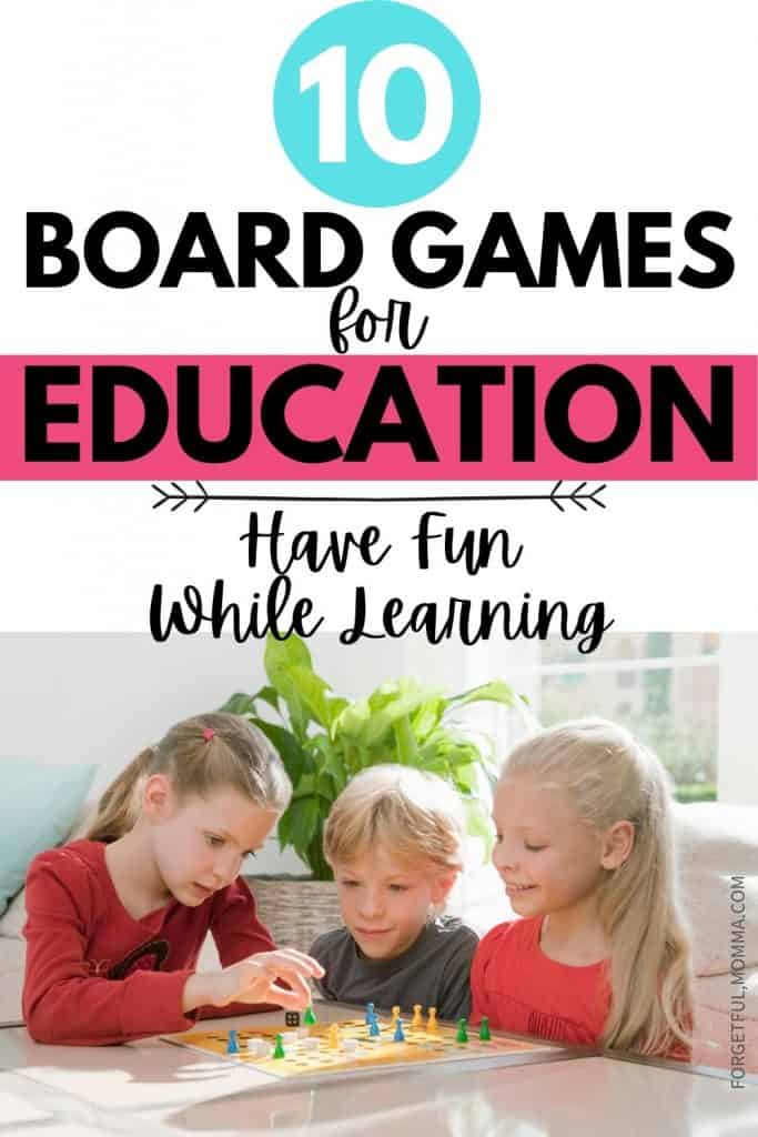 10+ Educational Board Games for Your Homeschool