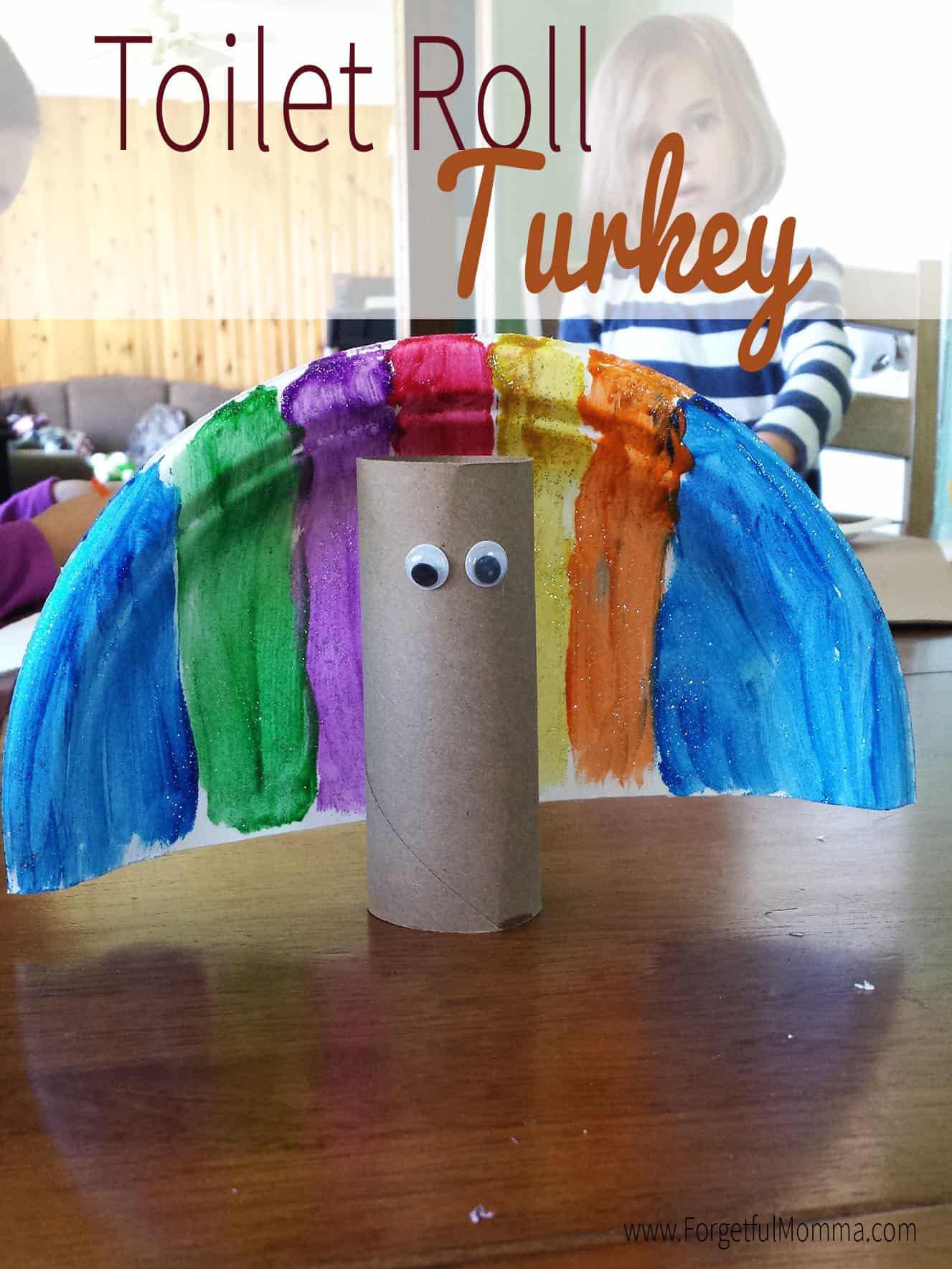 Toilet Roll Turkey Craft
