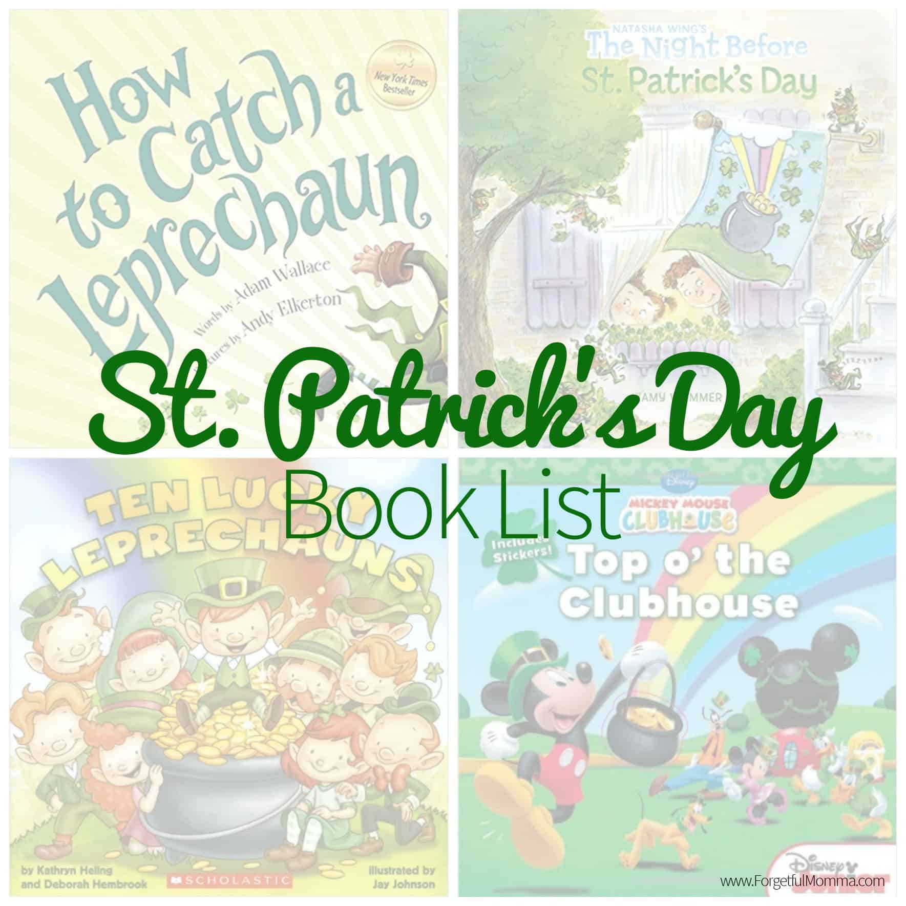 St. Patrick's Day Book List