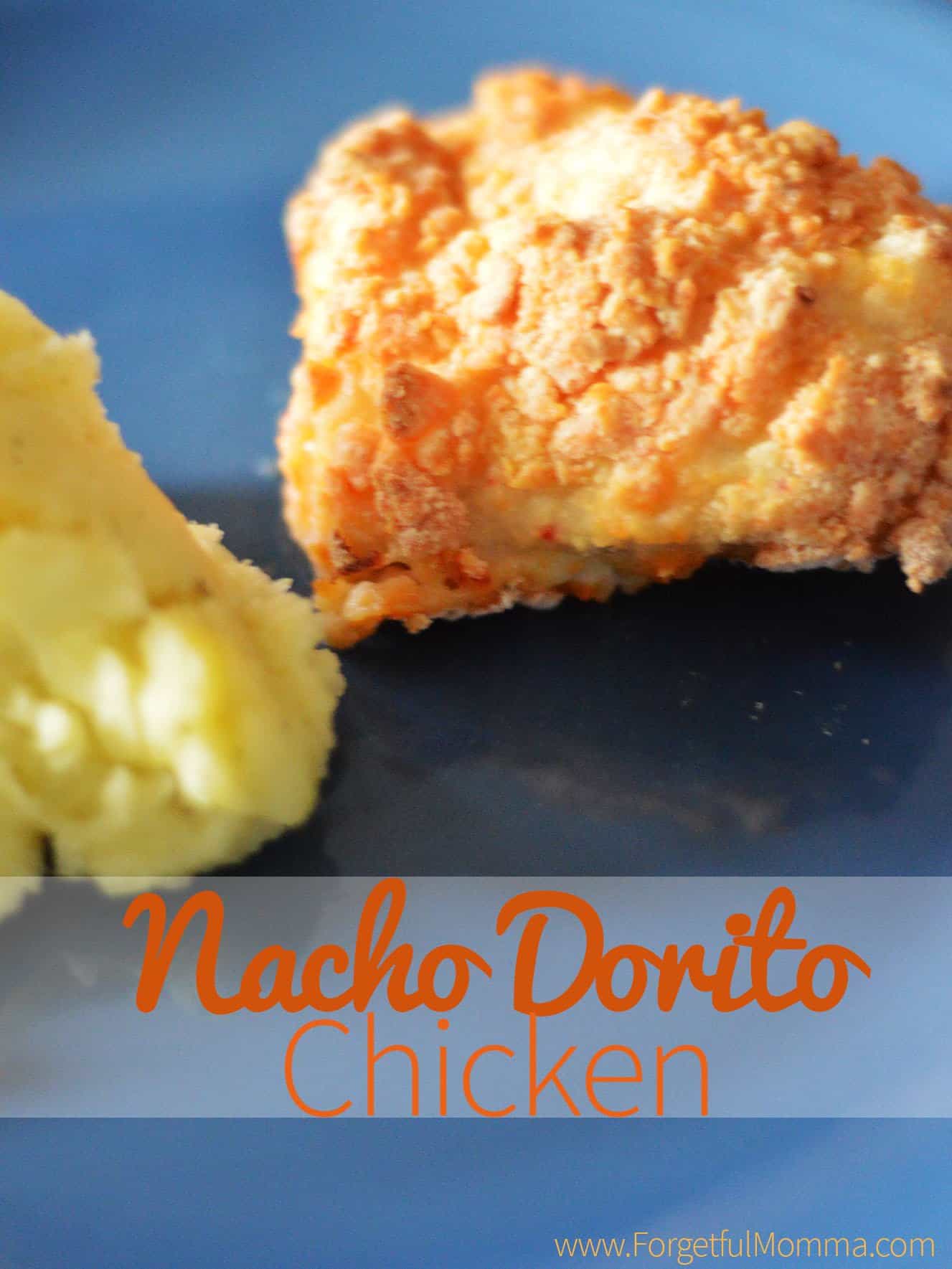 Nacho Doritos chicken - baked recipe