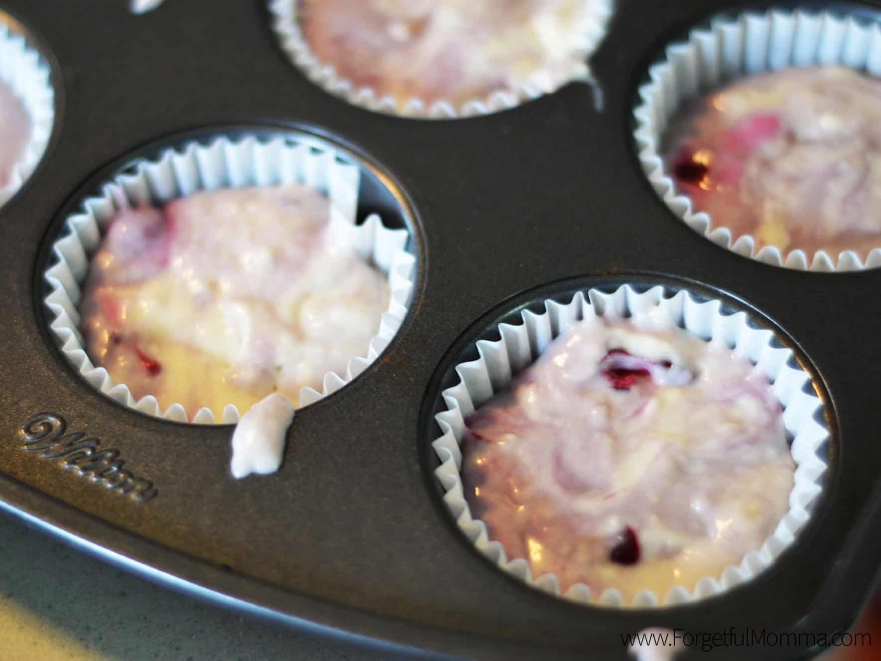 Cherry Vanilla Muffins