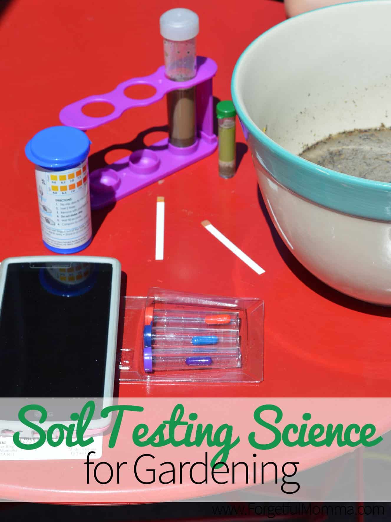 DIY Soil Testing Garden Science Experiment