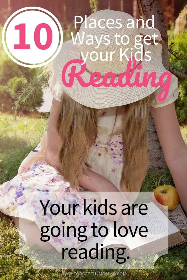 10 Places to Get Your Kids Reading More