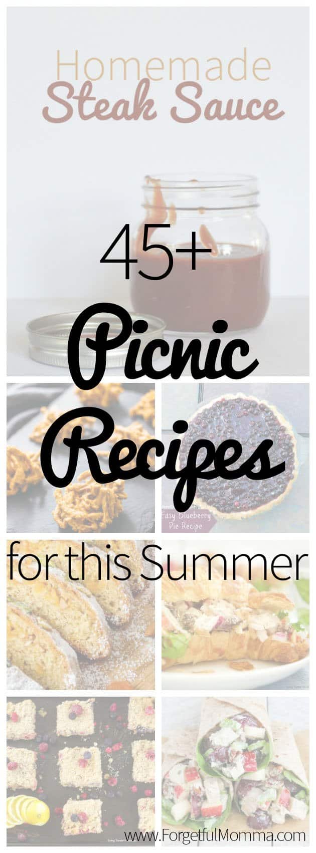 45+ Picnic Recipes for this Summer