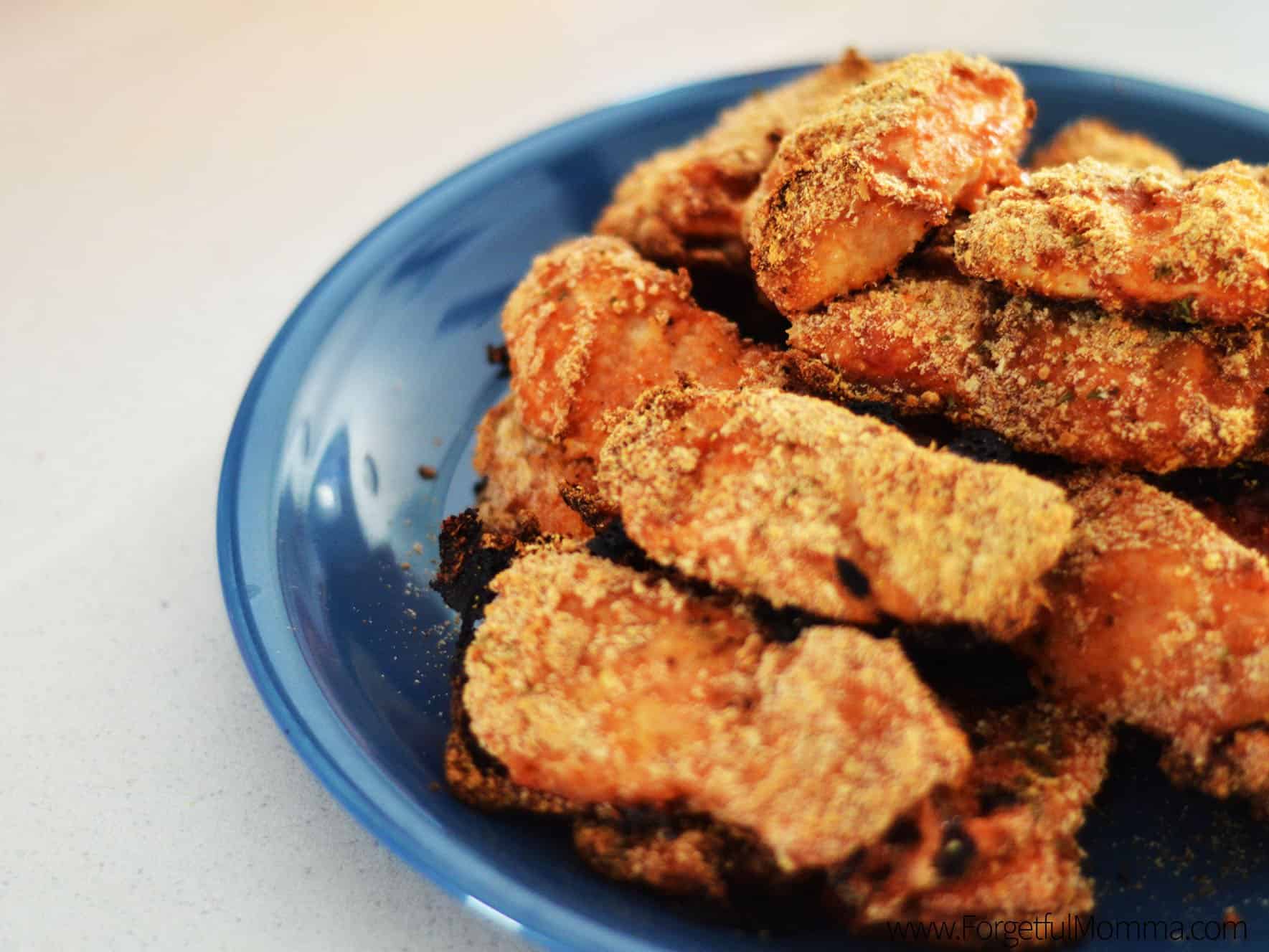 Simple BBQ Breaded Chicken - Forgetful Momma