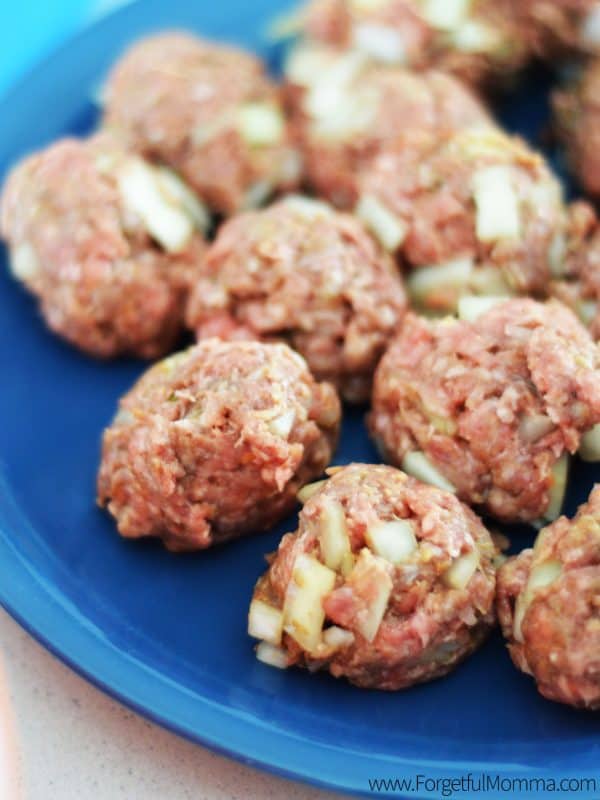 Easy Slow Cooker BBQ Meatballs - Forgetful Momma