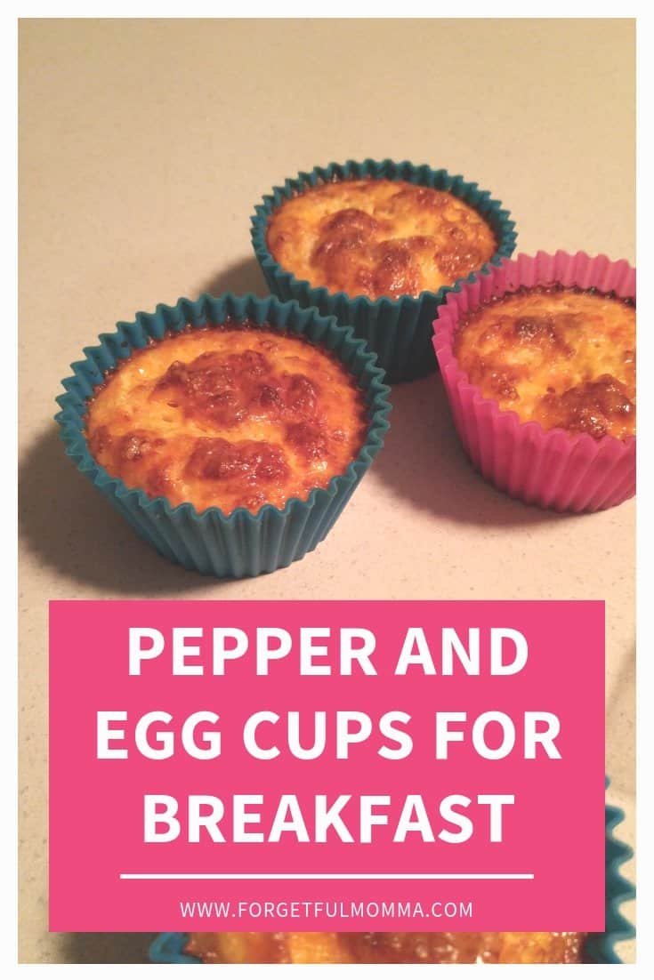 Pepper and Egg Cups for Breakfast