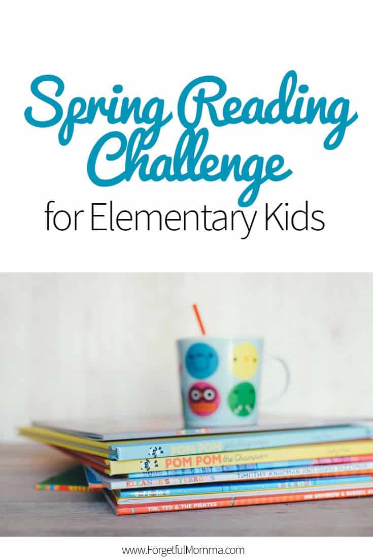 Spring Reading Challenge for Elementary Kids