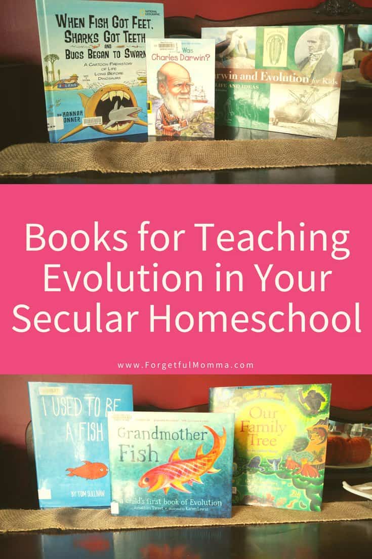 Books for Teaching Evolution in Your Secular Homeschool