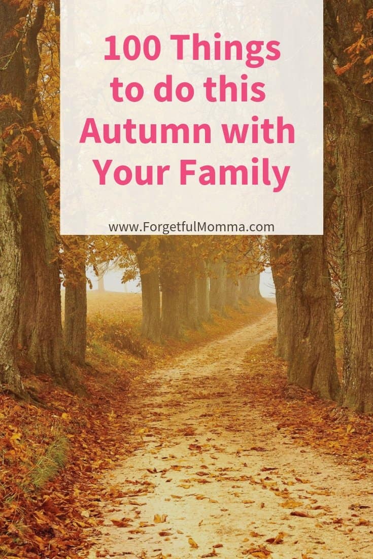 100 Things to Do this Autumn with Your Family