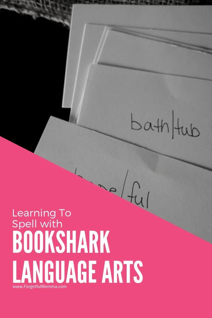 Learning To Spell with BookShark Language Arts - Level 2