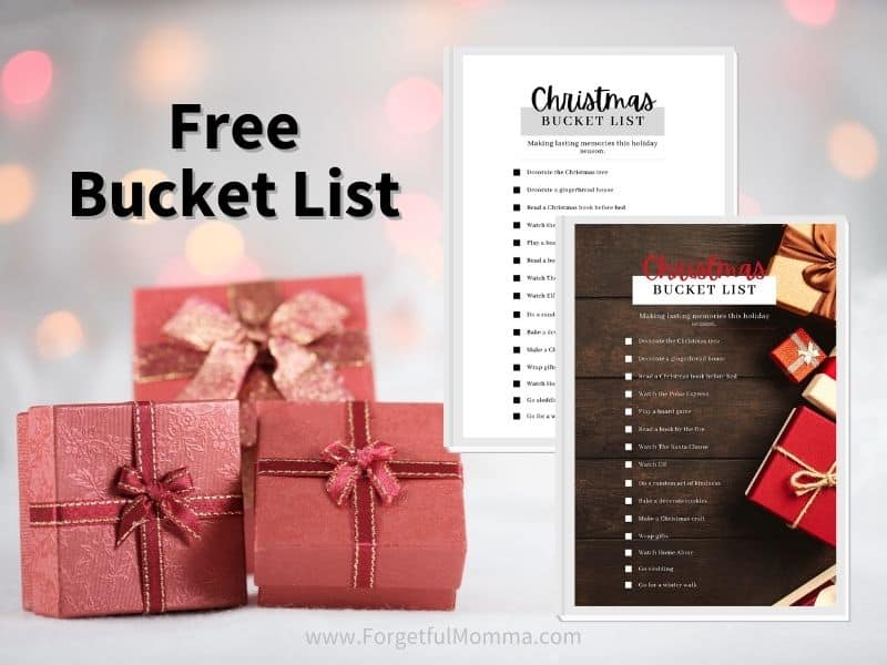 Free Christmas Bucket List
