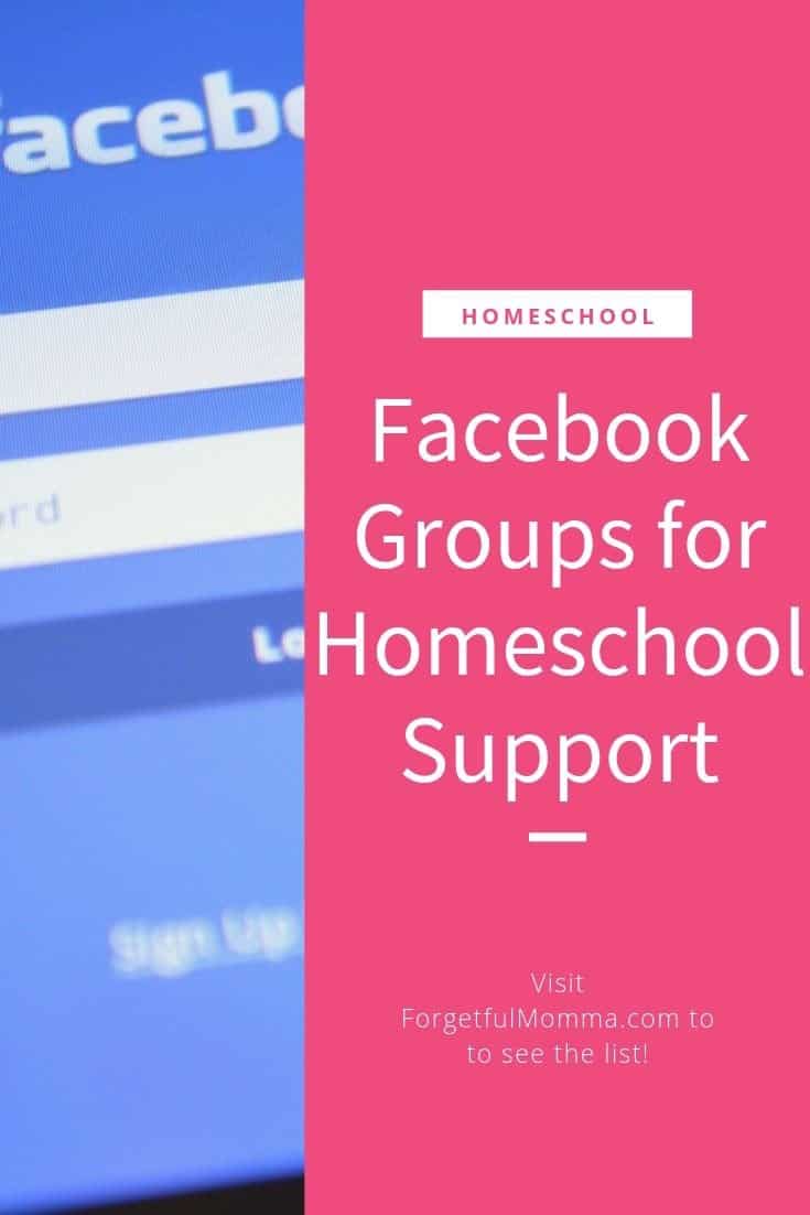 Facebook Groups for Homeschool Support