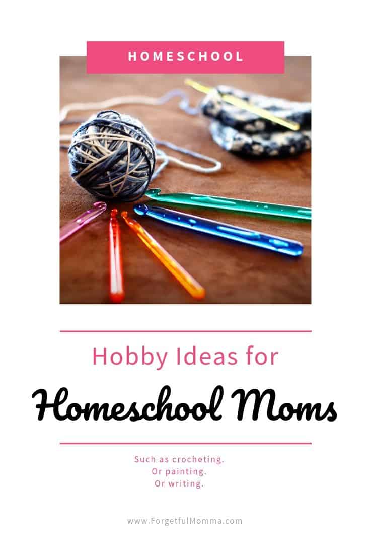 Hobby Ideas for Homeschool Moms