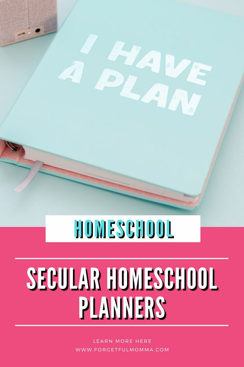 Secular Homeschool Planners