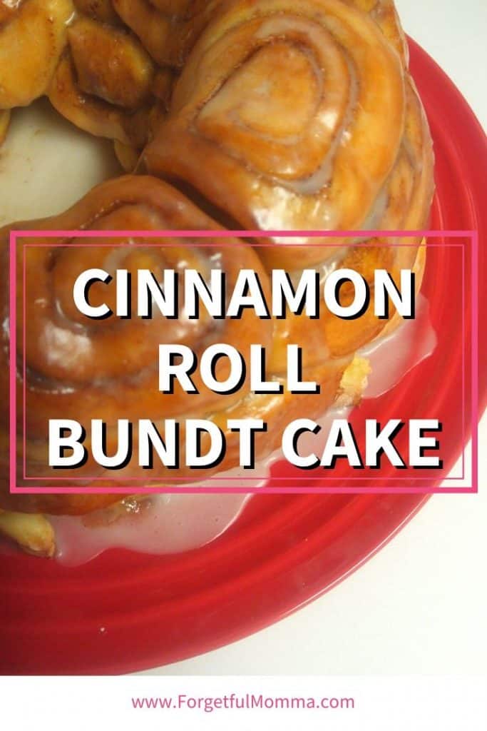 Cinnamon roll bundt cake