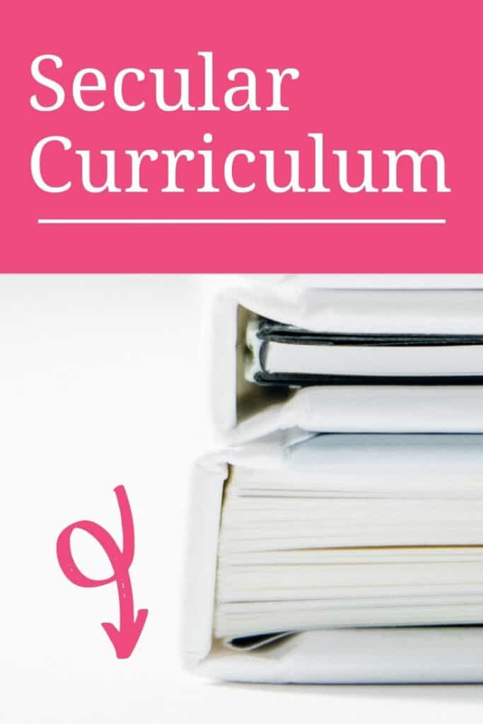Secular homeschool Curriculum List