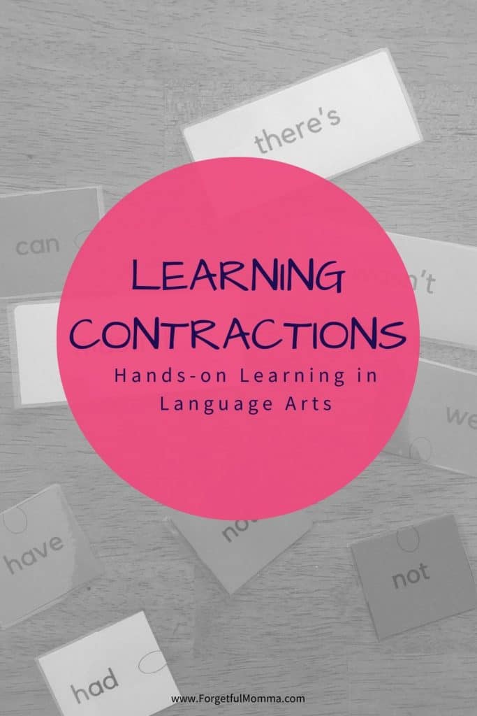 Learning Contractions in Language Arts