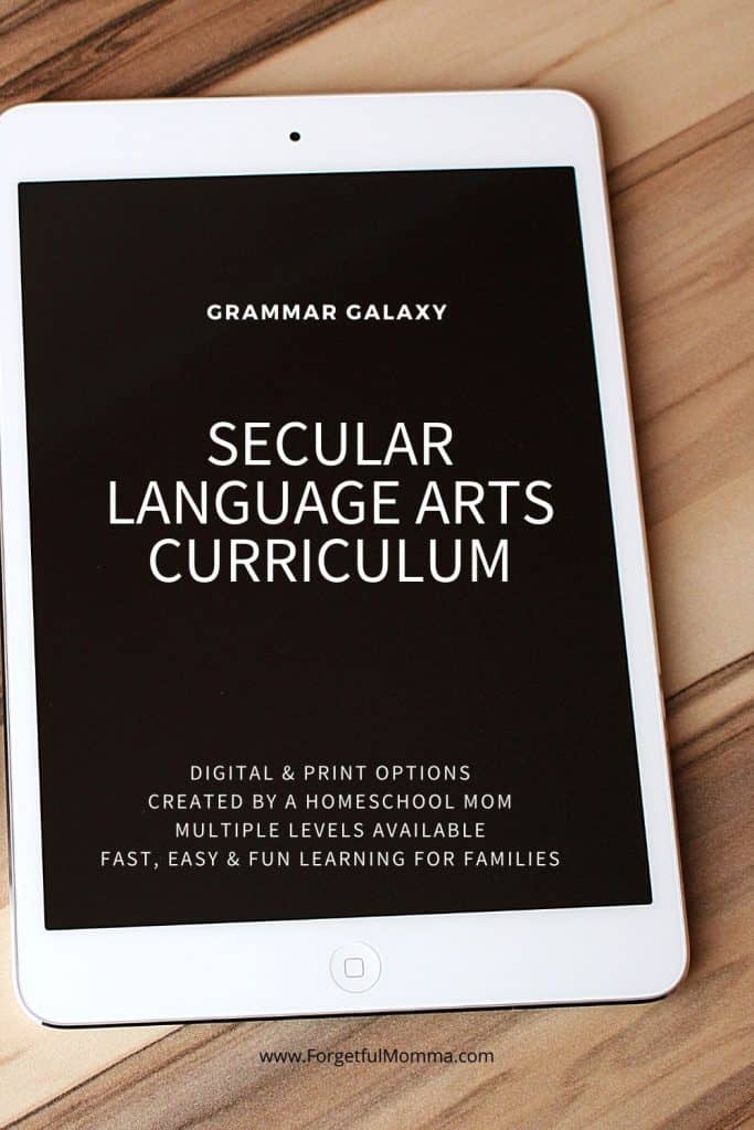Grammar Galaxy - Secular Language Arts Curriculum
