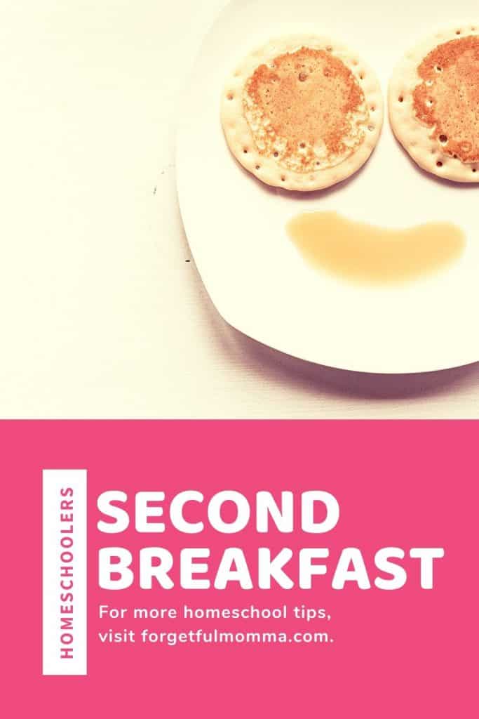 Second Breakfast for Homeschoolers