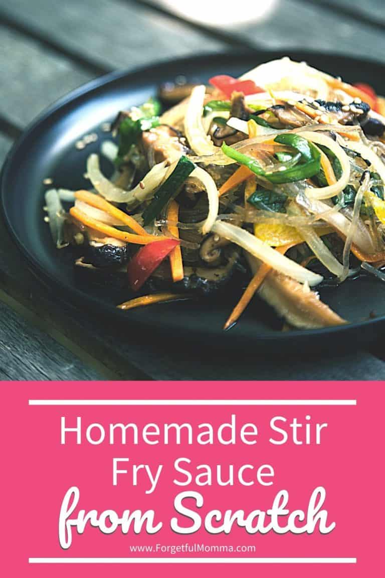 Homemade Stir Fry Sauce From Scratch - Forgetful Momma