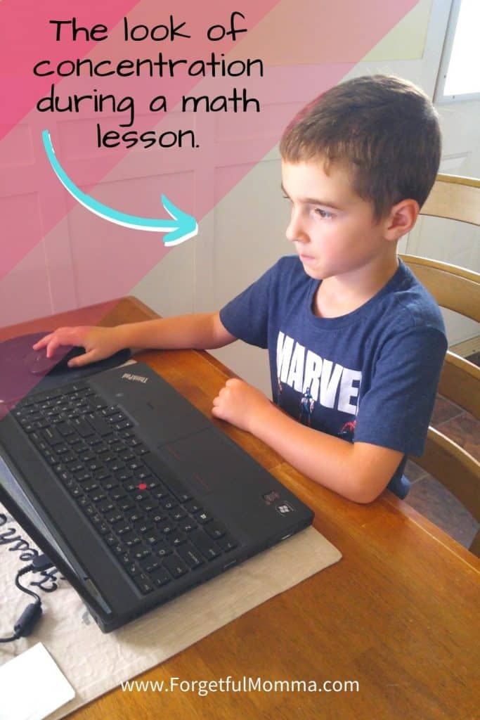 CTCMath - child using computer