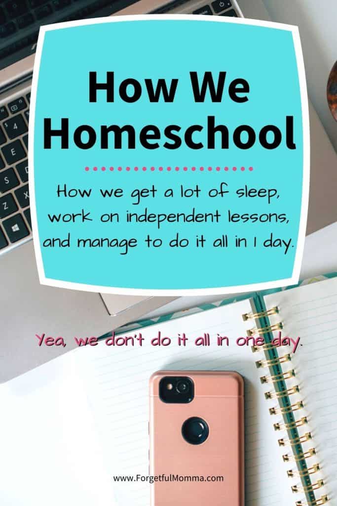 How to Homeschool - How We Homeschool