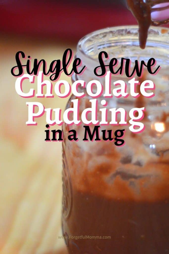 single serve pudding recipe - Chocolate pudding