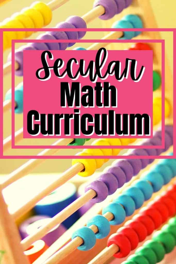 secular math homeschool curriculum