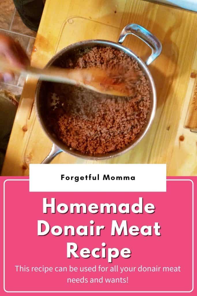 Homemade Donair Meat Recipe