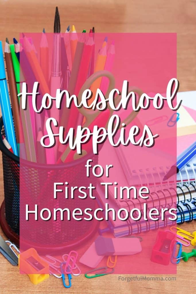 Homeschool Supplies for First Time homeschoolers