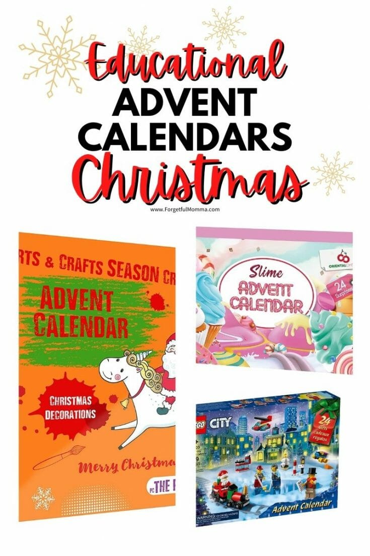 Educational Advent Calendars for Christmas Forgetful Momma
